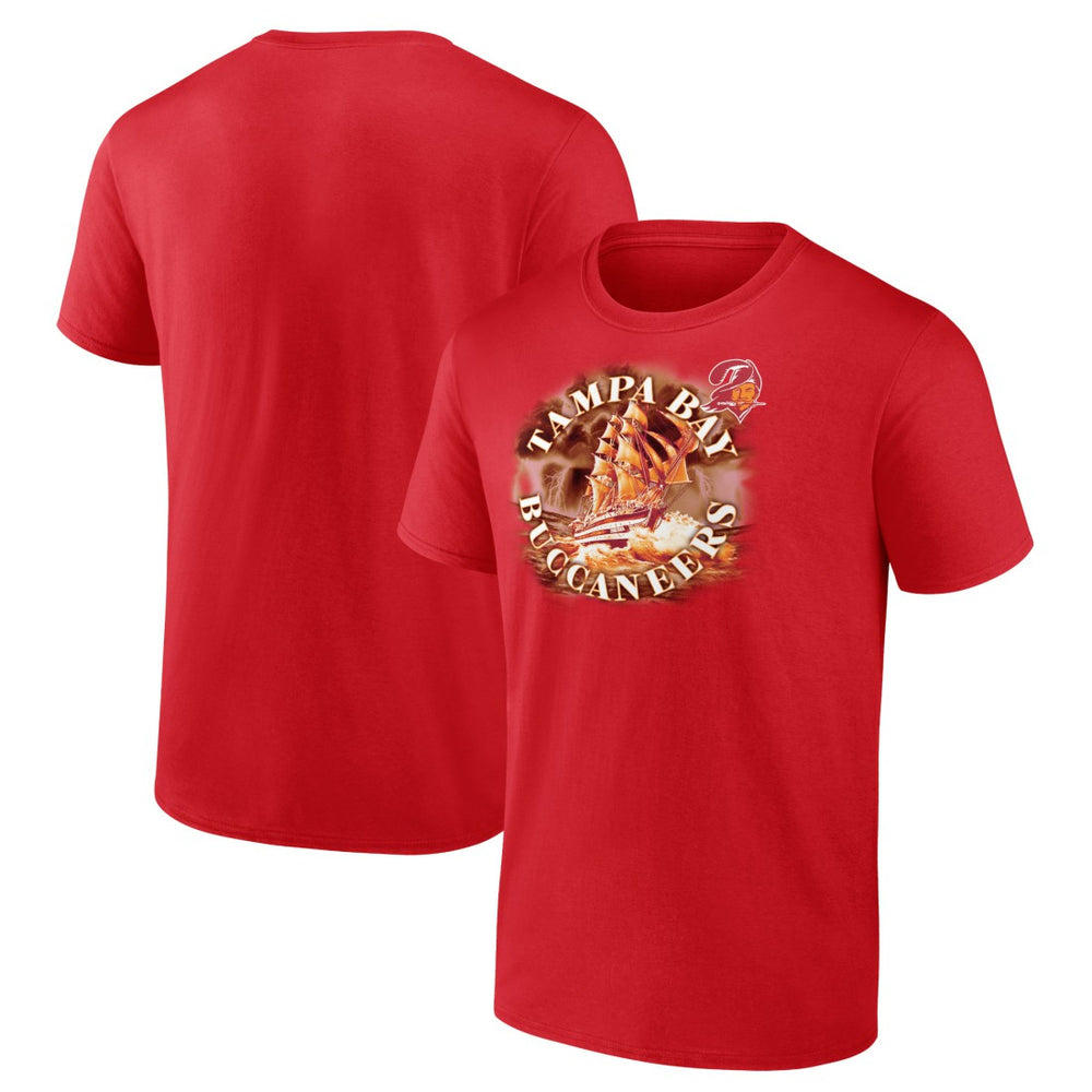 Tampa Bay Buccaneers Big & Tall Sporting Chance T-Shirt Red