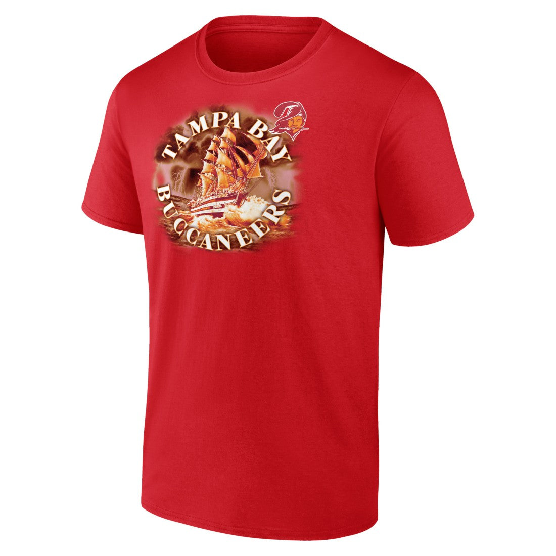 Tampa Bay Buccaneers Big & Tall Sporting Chance T-Shirt Red