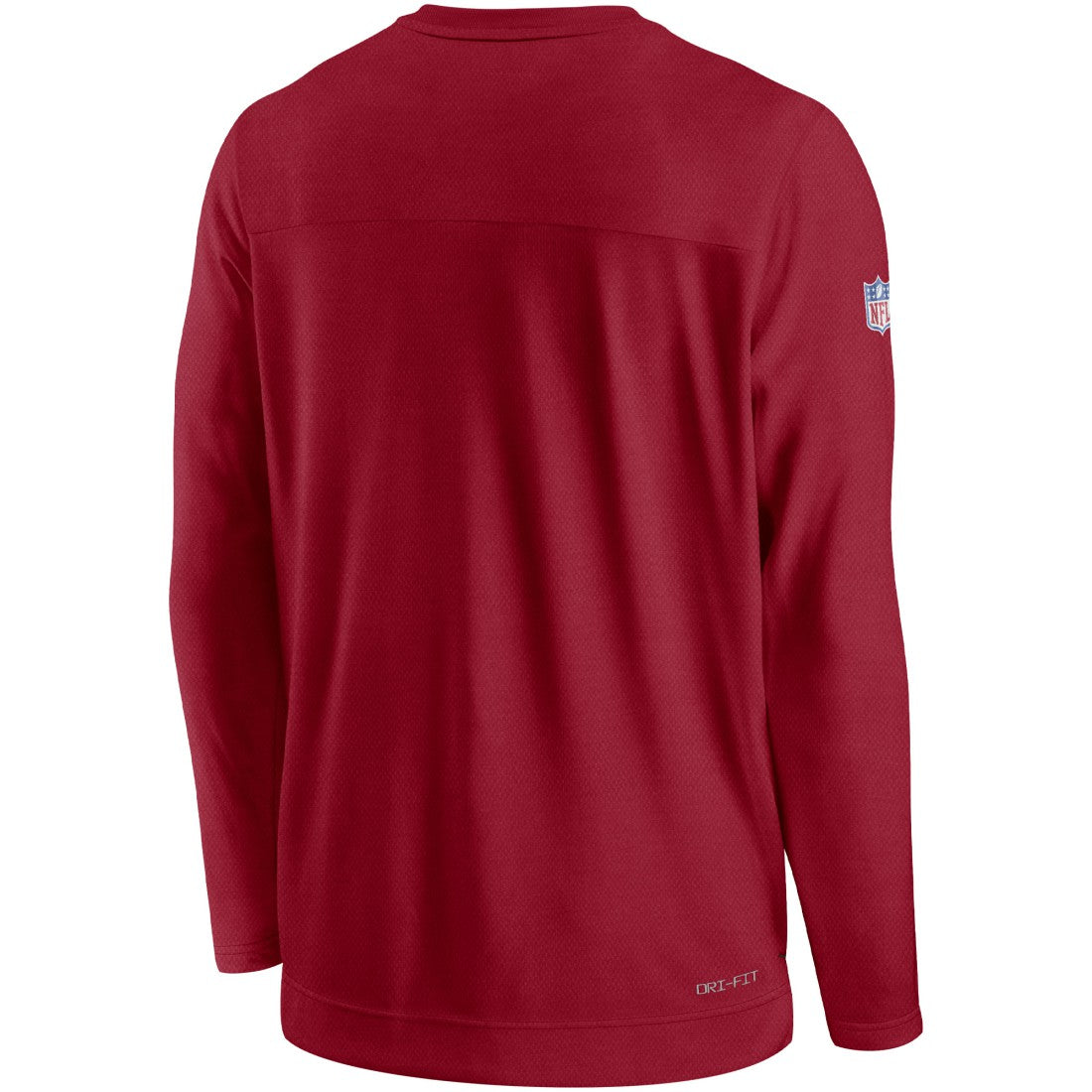 Tampa Bay Buccaneers Sideline Lockup Performance Pullover Sweatshirt Red