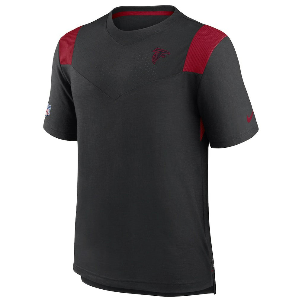 Atlanta Falcons Sideline Tonal Logo Performance Player T-Shirt Black