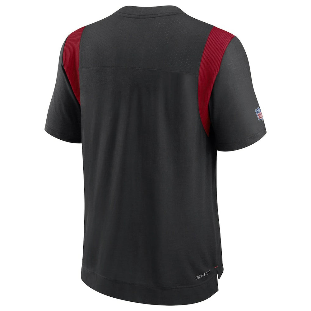 Atlanta Falcons Sideline Tonal Logo Performance Player T-Shirt Black