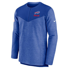 Buffalo Bills Sideline Lockup Performance Quarter-Zip Top Royal