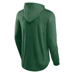 New York Jets Front Runner Long Sleeve Hooded T-Shirt Green