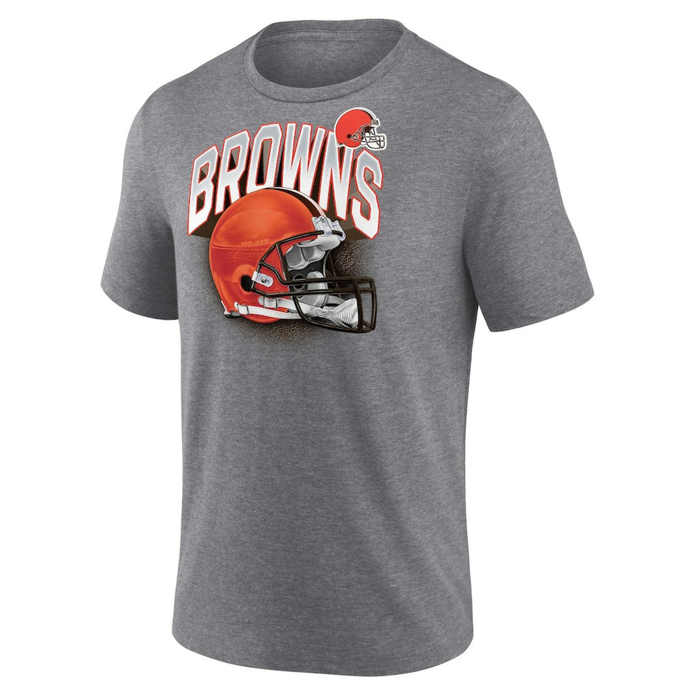 Cleveland Browns End Around Tri-Blend T-Shirt Heathered Gray
