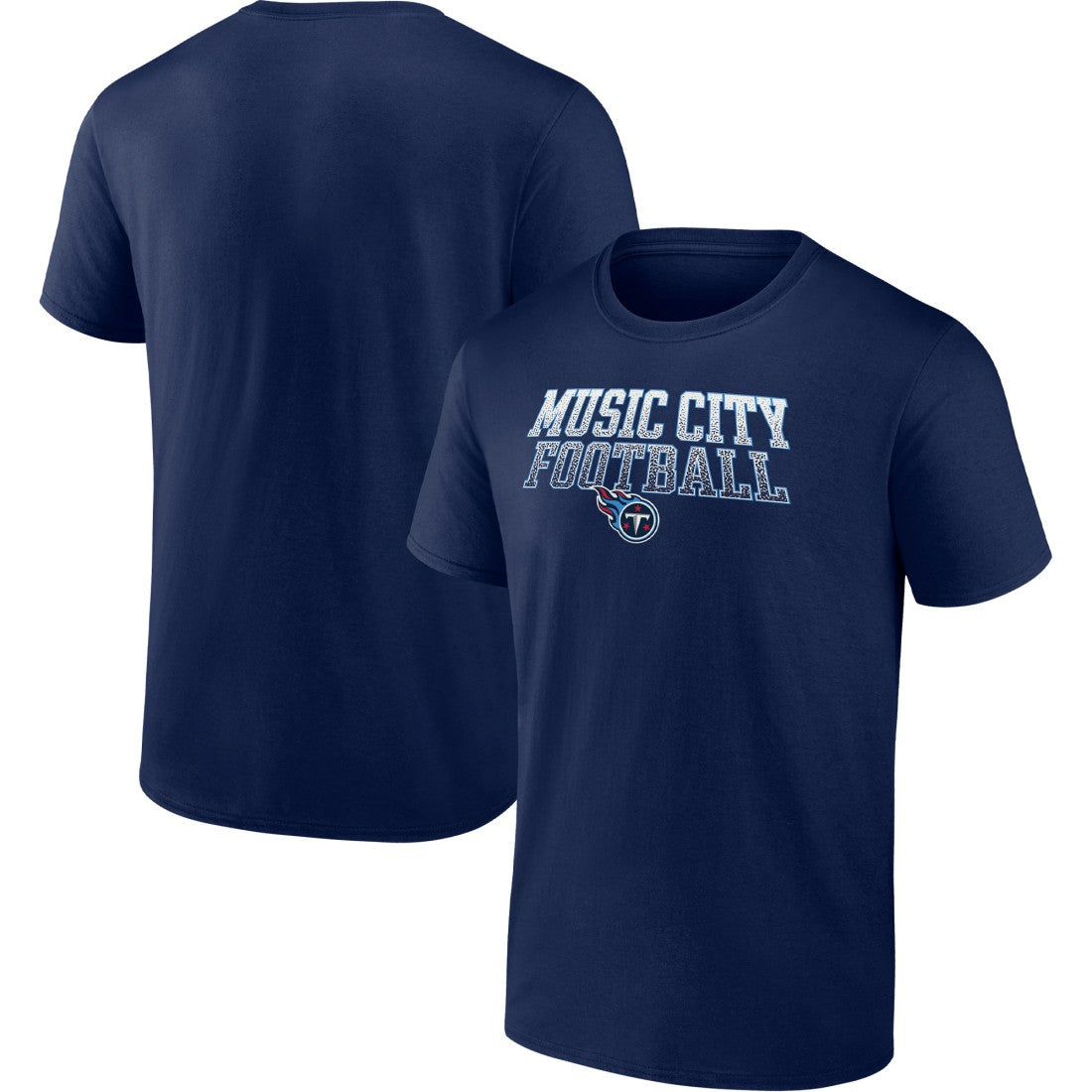 Tennessee Titans Heavy Hitter T-Shirt Navy