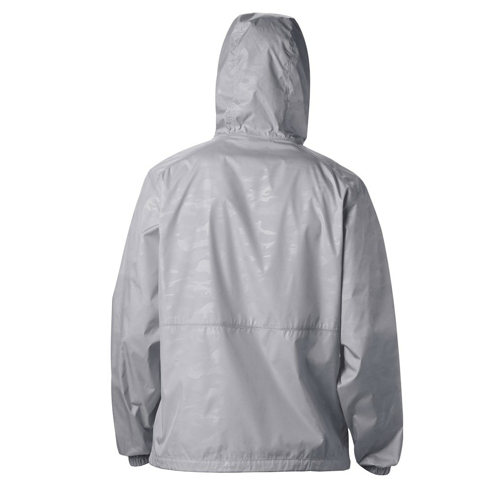 Dallas Mavericks Camo Flash Forward Full-Zip Windbreaker Jacket Gray