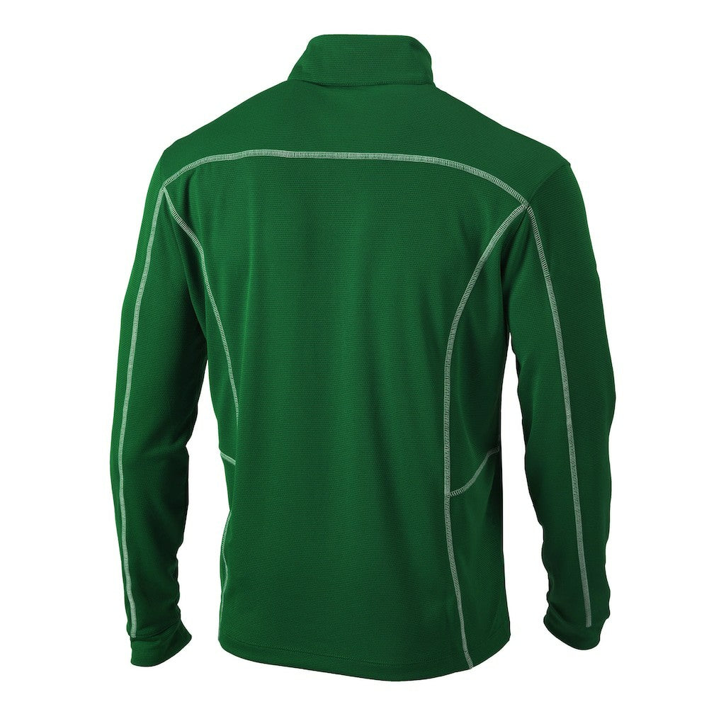 Boston Celtics Shotgun Quarter-Zip Pullover Jacket Kelly Green