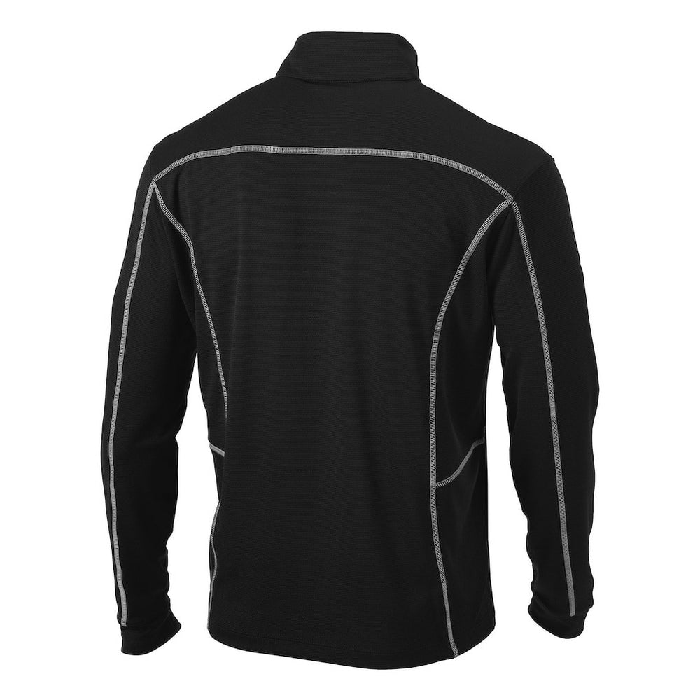 Charlotte Hornets Team Shotgun Quarter-Zip Pullover Jacket Black