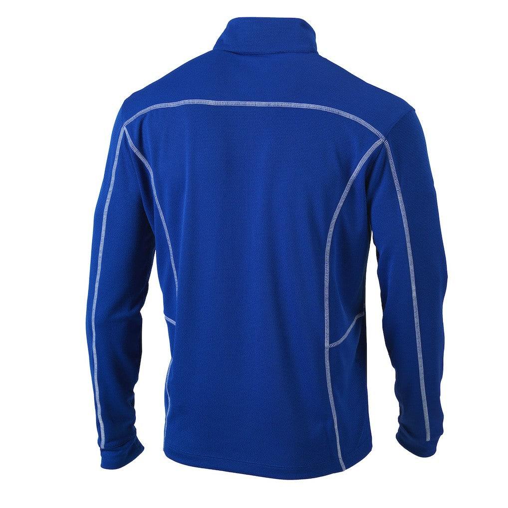 Detroit Pistons Shotgun Quarter-Zip Pullover Jacket Blue