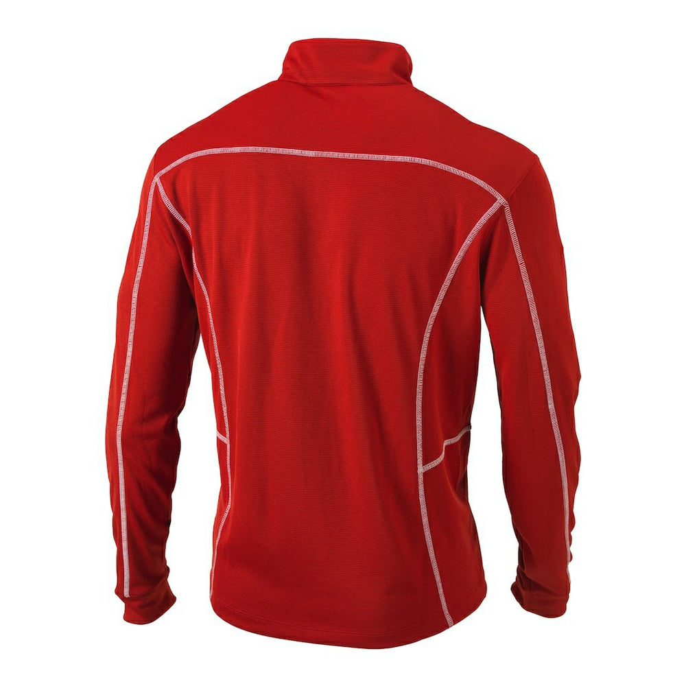 Houston Rockets Shotgun Quarter-Zip Pullover Jacket Red