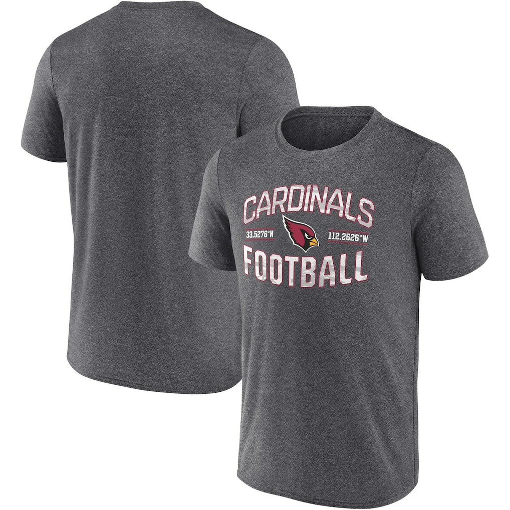 Arizona Cardinals Want To Play T-Shirt Heathered Charcoal