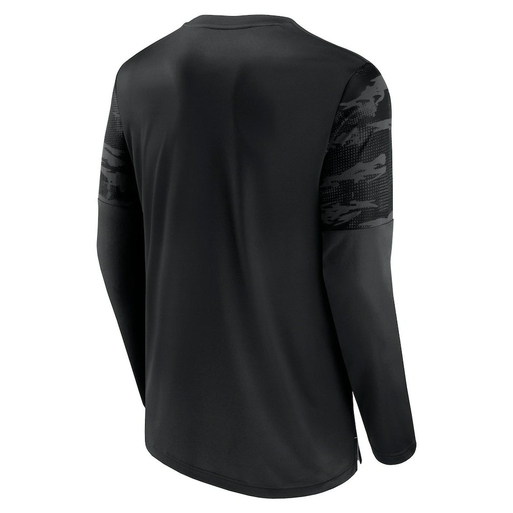 Las Vegas Raiders Square Off Long Sleeve T-Shirt Black/Silver