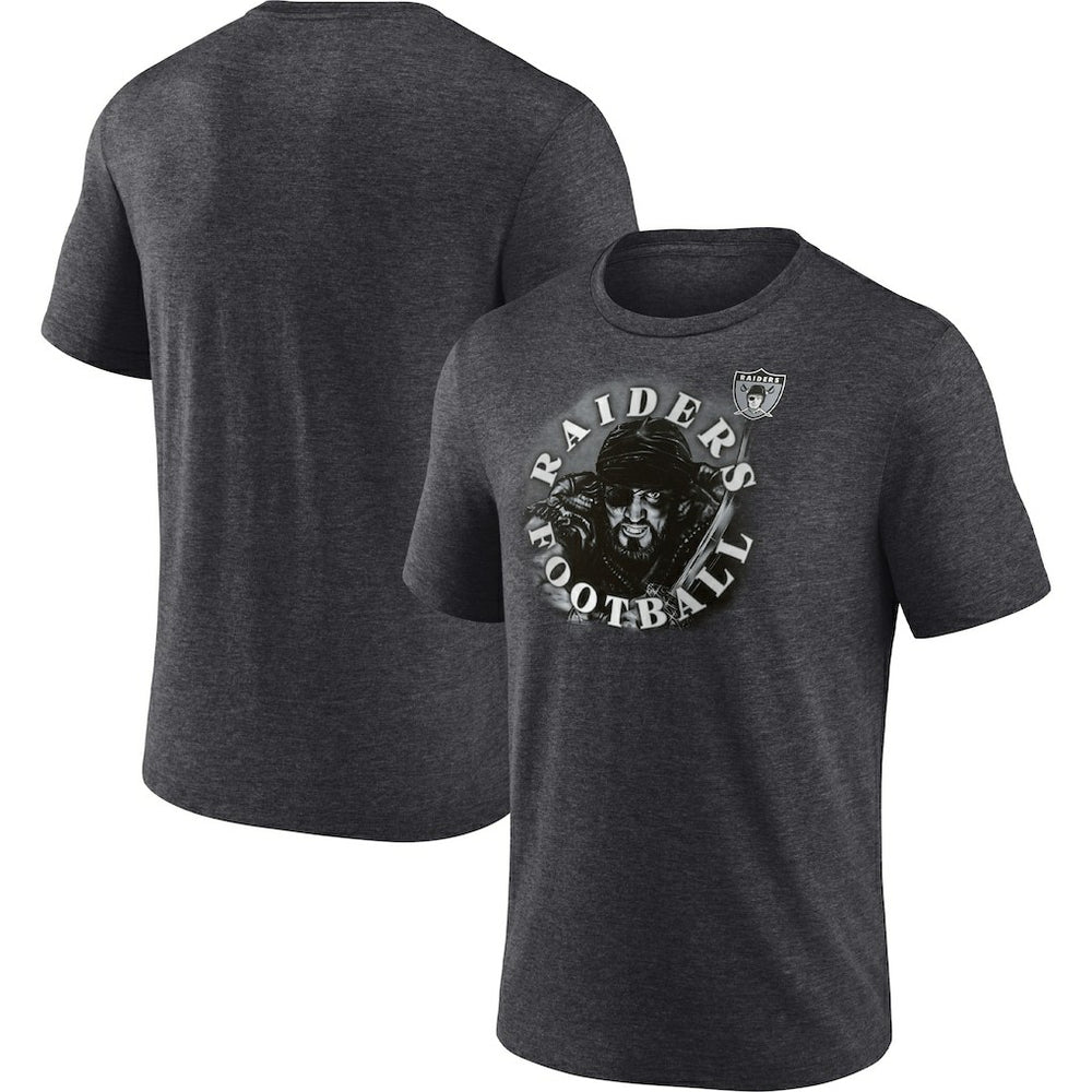 Las Vegas Raiders Sporting Chance T-Shirt Heathered Charcoal
