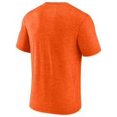 Cleveland Browns Tri-Blend Sporting Chance T-Shirt Heathered Orange