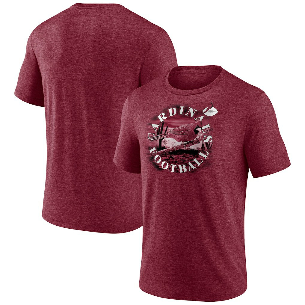 Arizona Cardinals Sporting Chance T-Shirt Heathered Cardinal