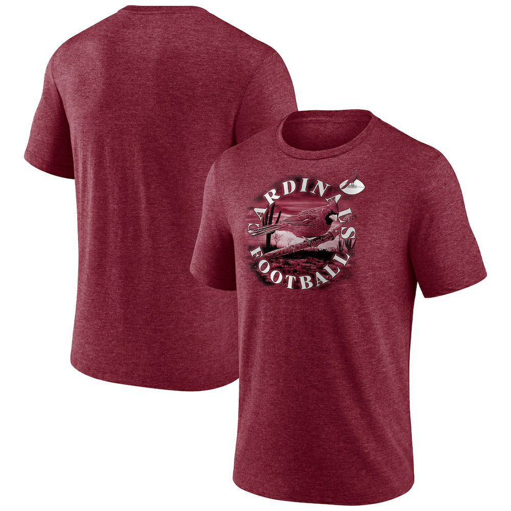 Arizona Cardinals Sporting Chance T-Shirt Heathered Cardinal