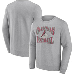 Arizona Cardinals Playability Pullover Sweatshirt Heathered Charcoal