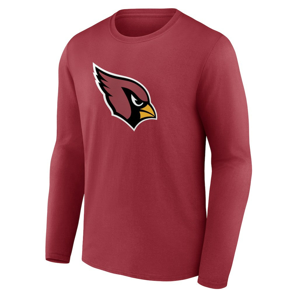 Arizona Cardinals Primary Logo Long Sleeve T-Shirt Cardinal