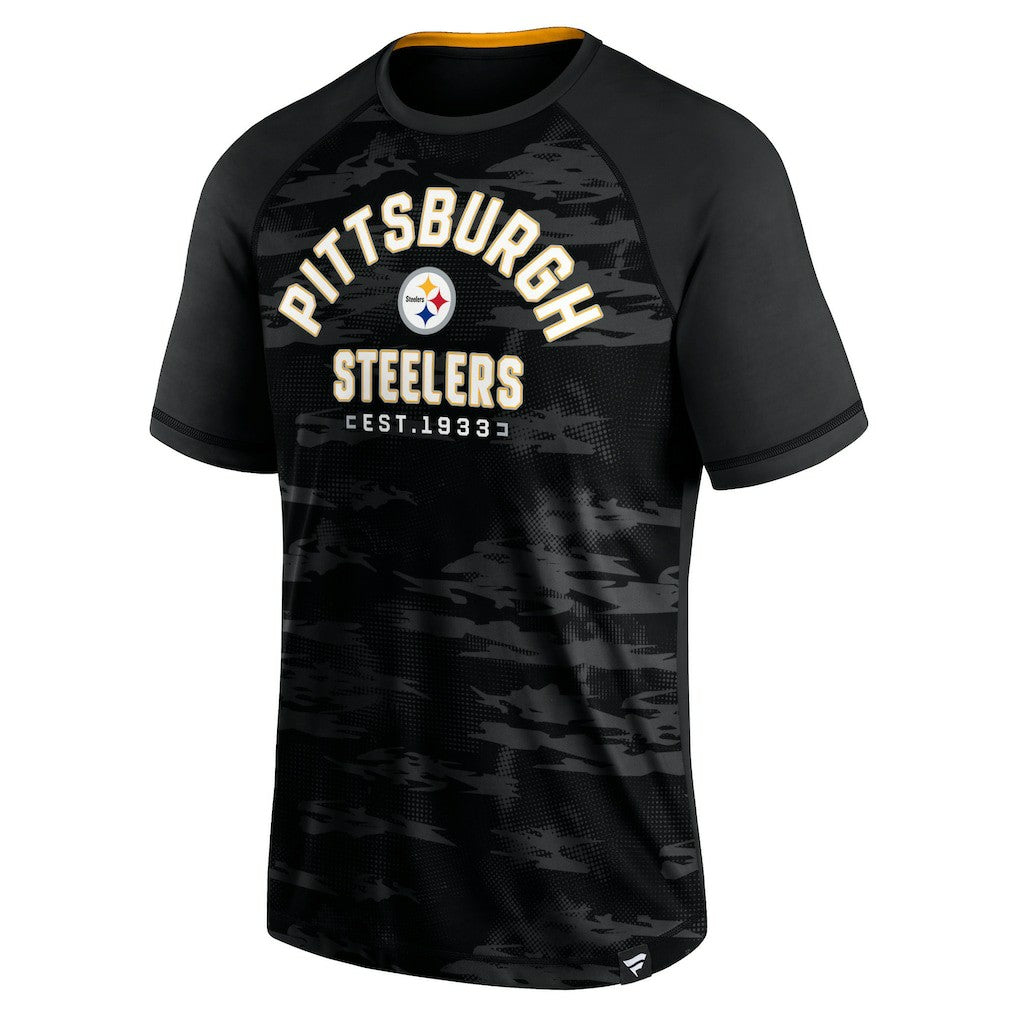 Pittsburgh Steelers Hail Mary Raglan T-Shirt Black