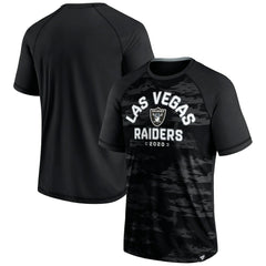 Las Vegas Raiders Hail Mary Raglan T-Shirt Black