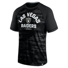 Las Vegas Raiders Hail Mary Raglan T-Shirt Black