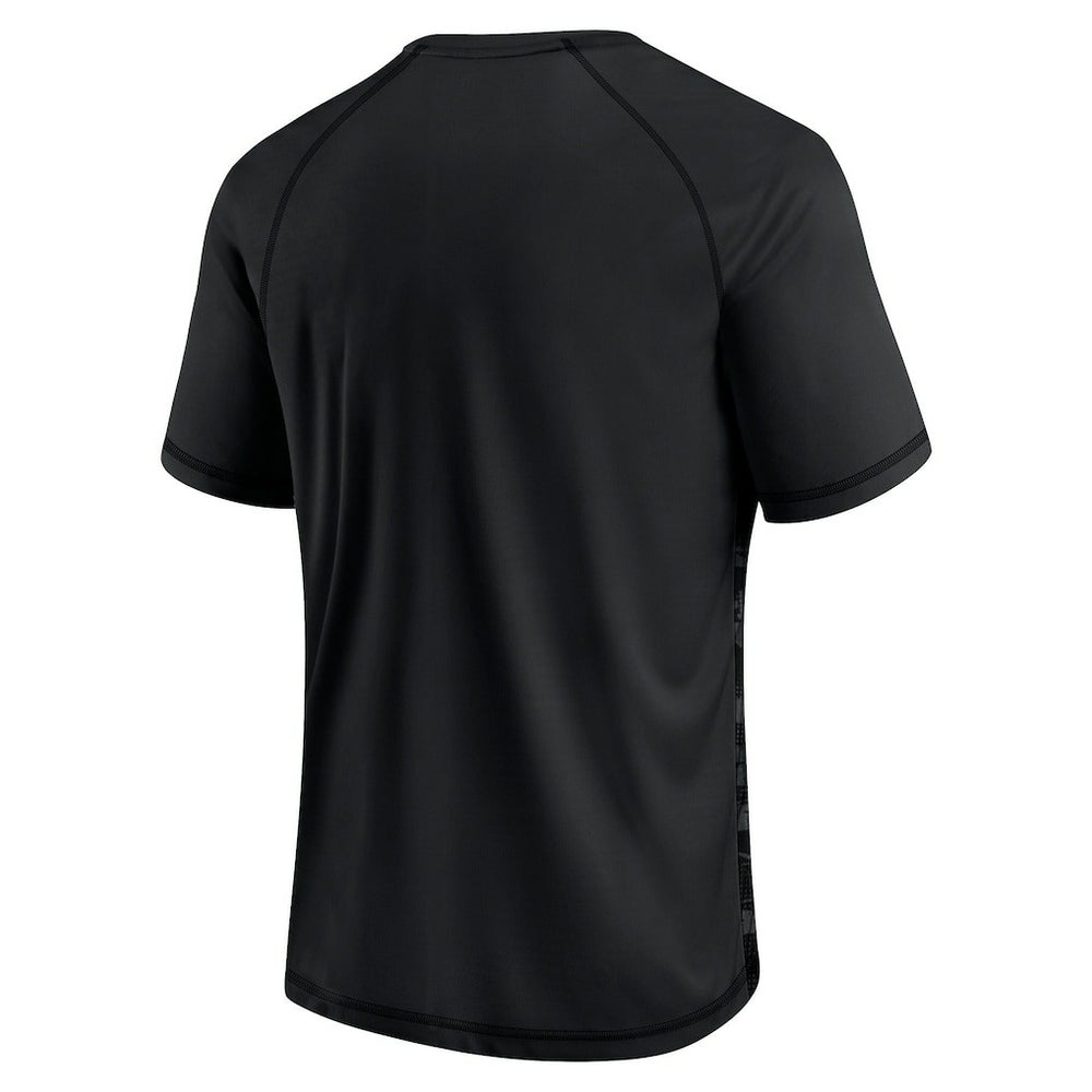 Las Vegas Raiders Hail Mary Raglan T-Shirt Black
