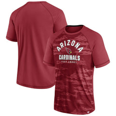 Arizona Cardinals Hail Mary Raglan T-Shirt Cardinal