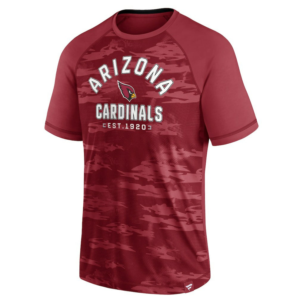 Arizona Cardinals Hail Mary Raglan T-Shirt Cardinal