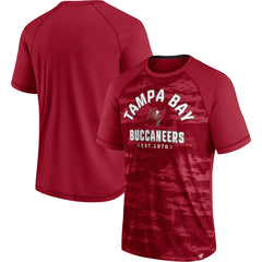 Tampa Bay Buccaneers Hail Mary Raglan T-Shirt Red