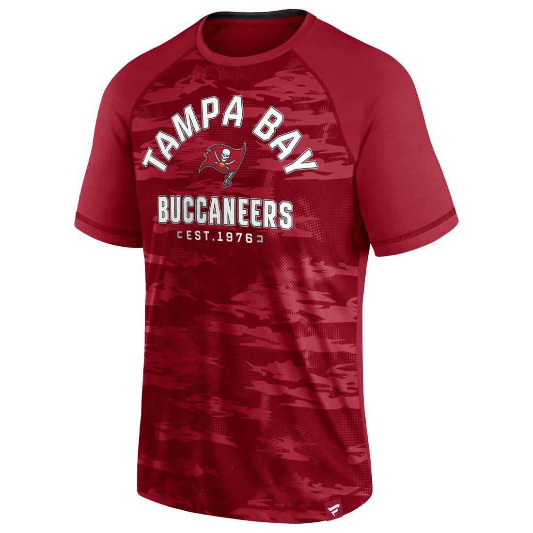 Tampa Bay Buccaneers Hail Mary Raglan T-Shirt Red