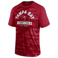 Tampa Bay Buccaneers Hail Mary Raglan T-Shirt Red