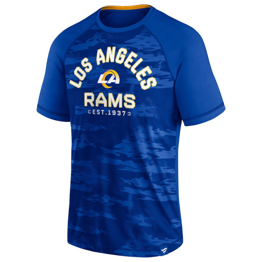Los Angeles Rams Hail Mary Raglan T-Shirt Royal