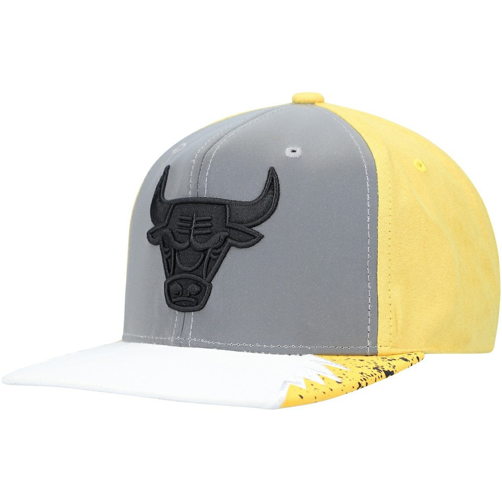 Chicago Bulls Day 5 Snapback Hat Gray/Yellow