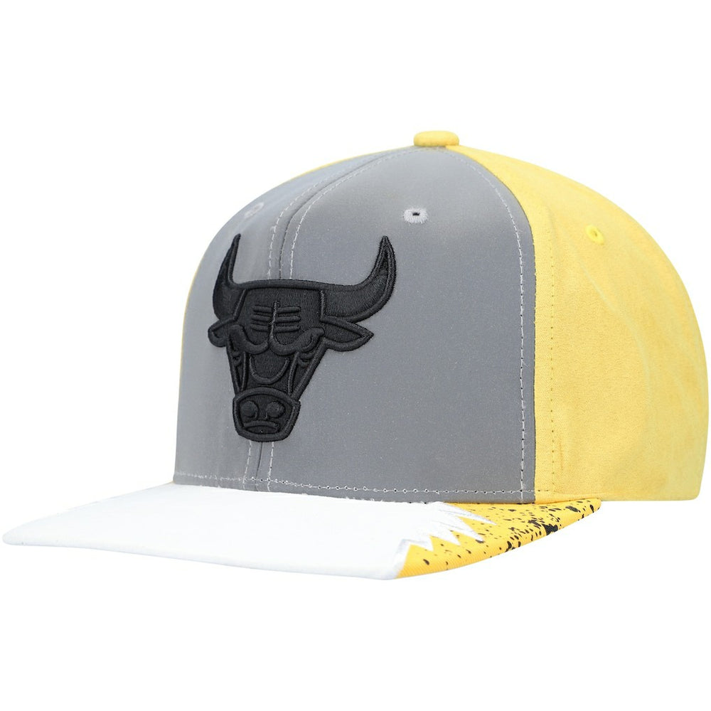 Chicago Bulls Day 5 Snapback Hat Gray/Yellow