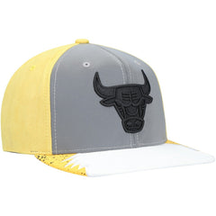 Chicago Bulls Day 5 Snapback Hat Gray/Yellow