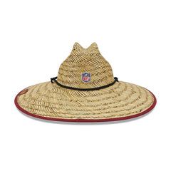 Washington Commanders New Era 2022 NFL Training Camp Straw Lifeguard Hat Natural