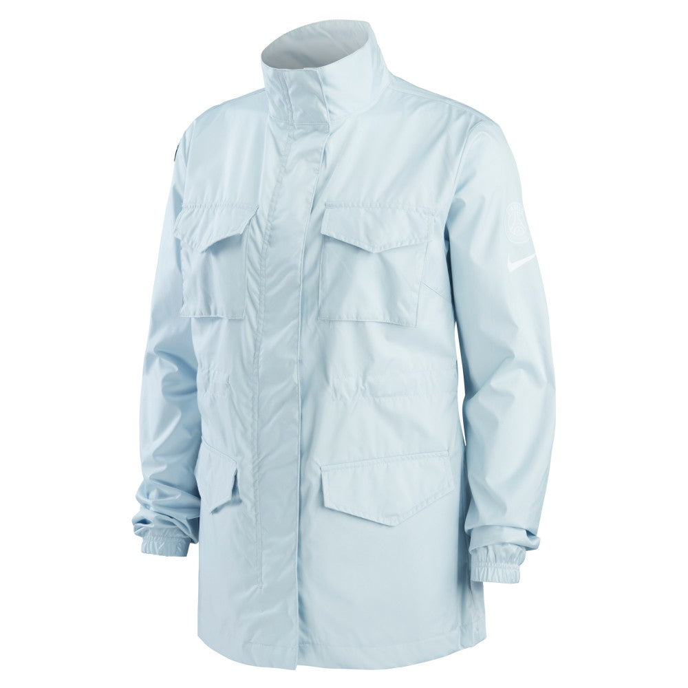 Paris Saint-Germain Women's M65 Woven Full-Zip Jacket Light Blue shop