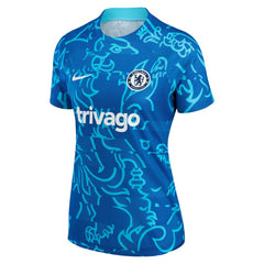 Chelsea Women's 2022/23 Pre-Match Home Performance Top Blue