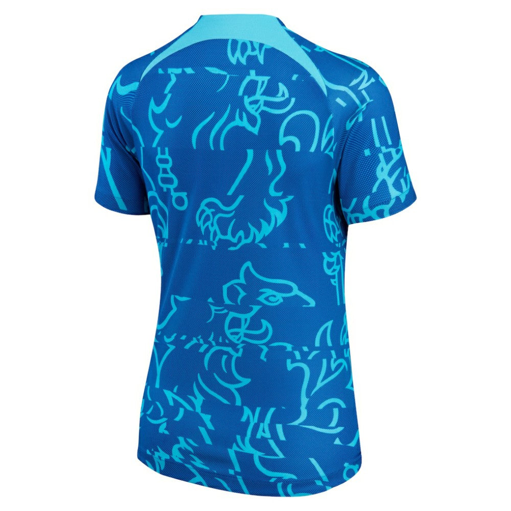Chelsea Women's 2022/23 Pre-Match Home Performance Top Blue