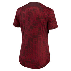 Liverpool Women's 2022/23 Pre-Match Home Performance Top Burgundy