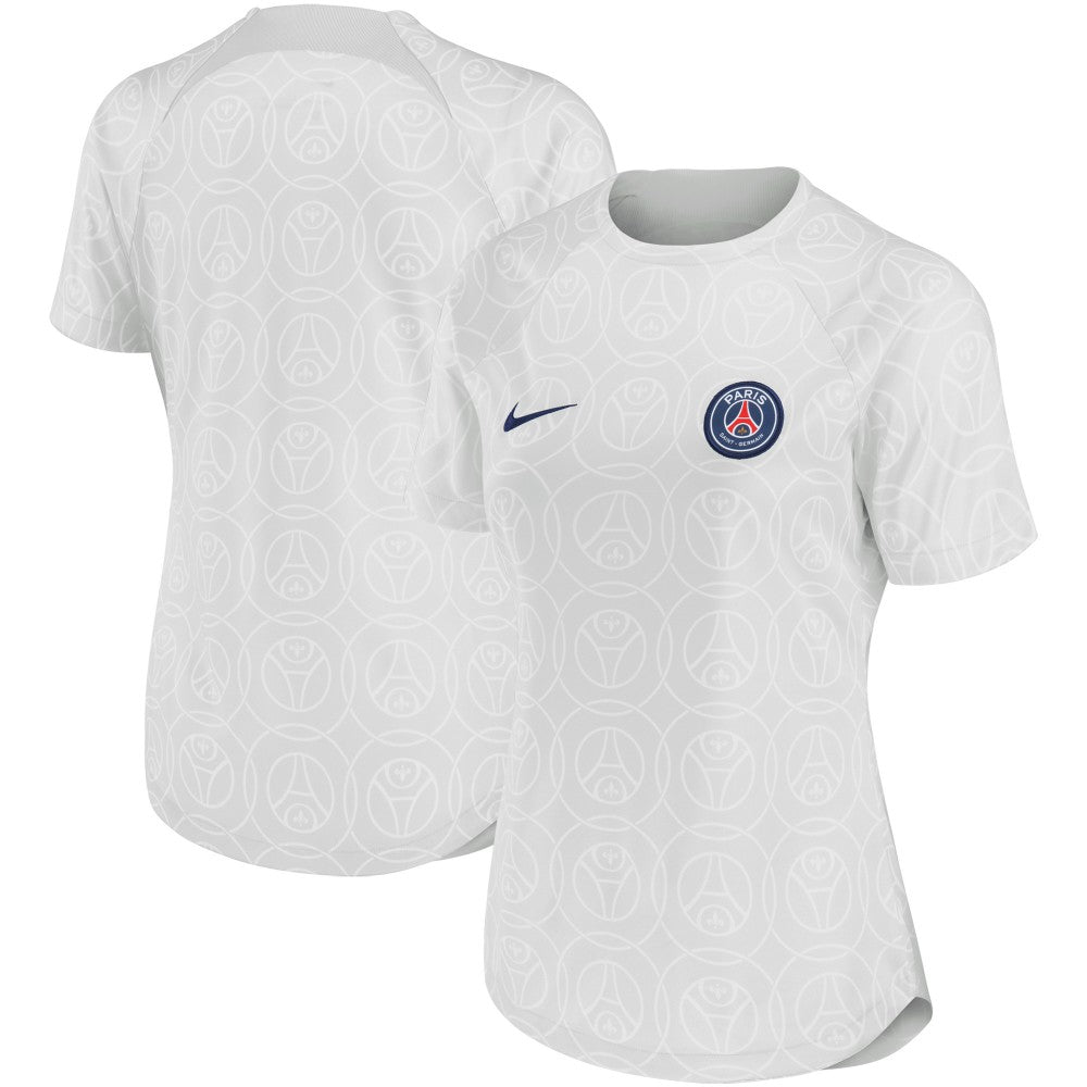 Paris Saint-Germain Women's 2022/23 Pre-Match Home Performance Top Gray sale