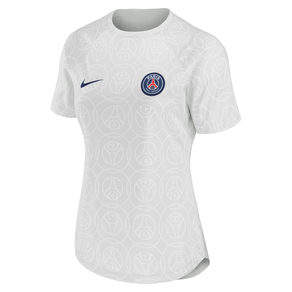 Paris Saint-Germain Women's 2022/23 Pre-Match Home Performance Top Gray sale