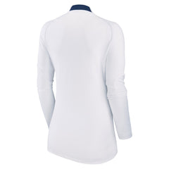 Paris Saint-Germain Women's Strike Drill Raglan Performance Quarter-Zip Top White