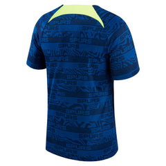 Tottenham Hotspur Youth 2022 Pre-Match Raglan Performance Top Blue