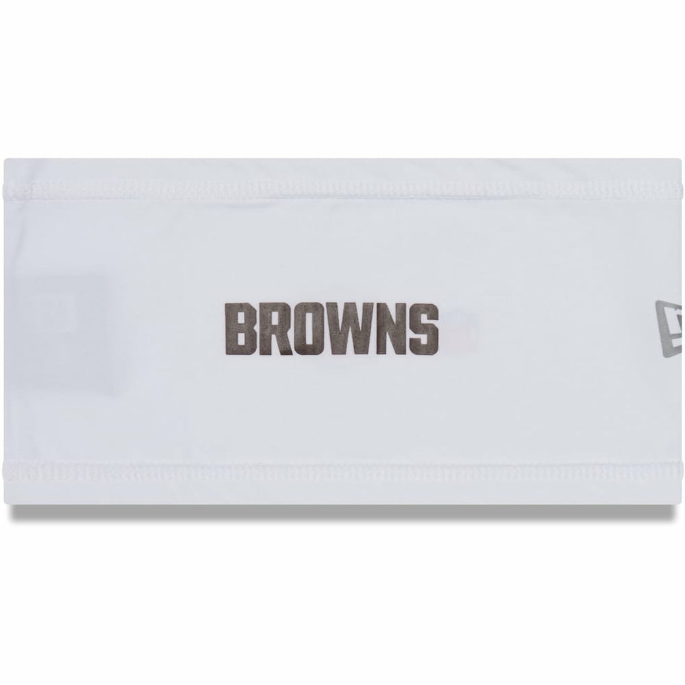 Cleveland Browns New Era Training Camp COOLERA Headband White
