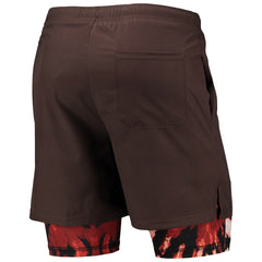Cleveland Browns FOCO Running Shorts Brown