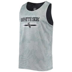 Chicago White Sox FOCO Floral Reversible Mesh Tank Top - Black Tanks
