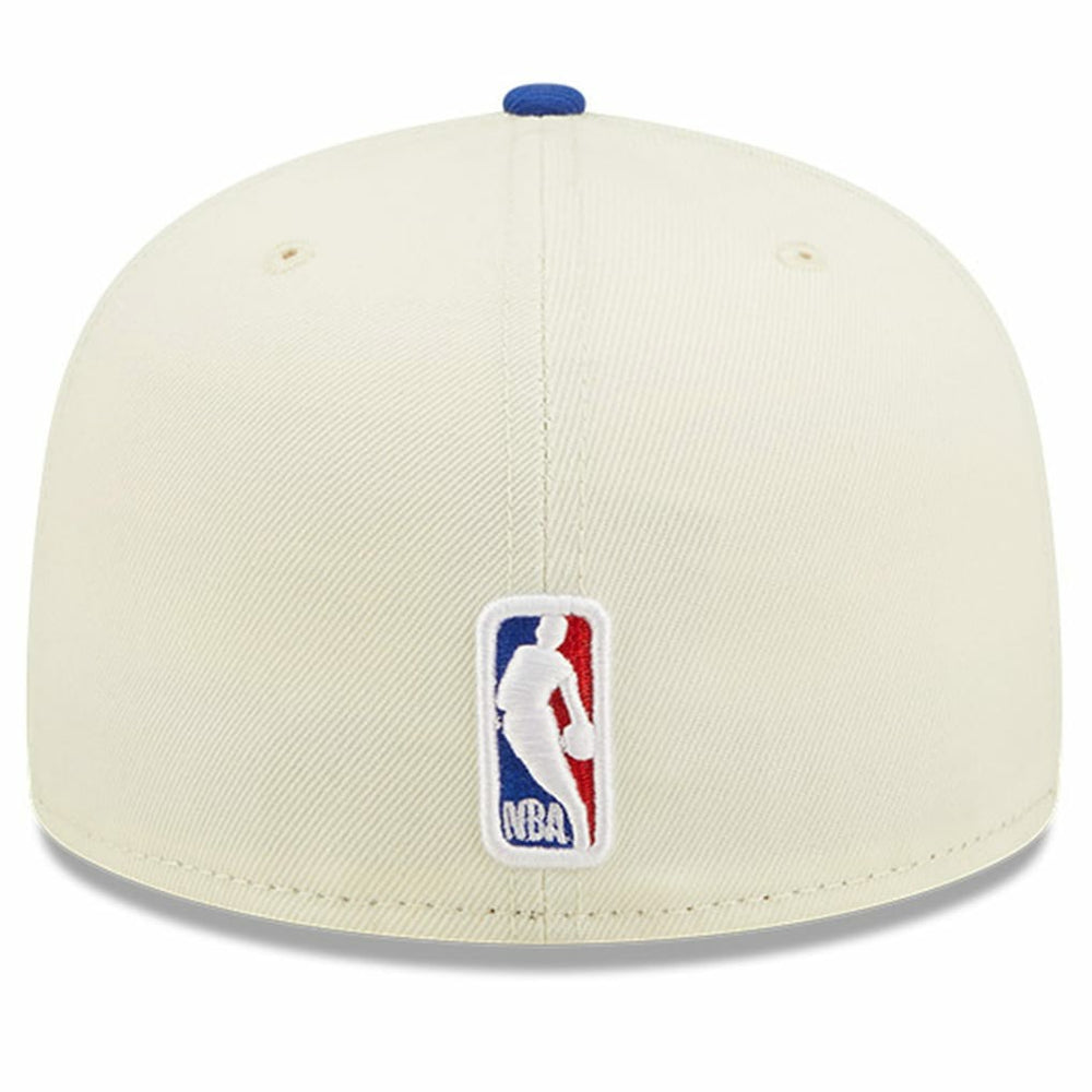 Philadelphia 76ers 2022 NBA Draft 59FIFTY Fitted Hat Cream/Royal
