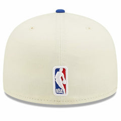Philadelphia 76ers 2022 NBA Draft 59FIFTY Fitted Hat Cream/Royal