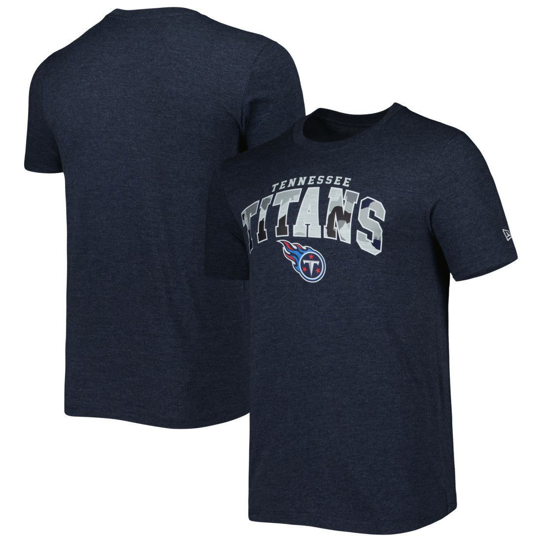 Tennessee Titans New Era Training Collection T-Shirt Heathered Navy